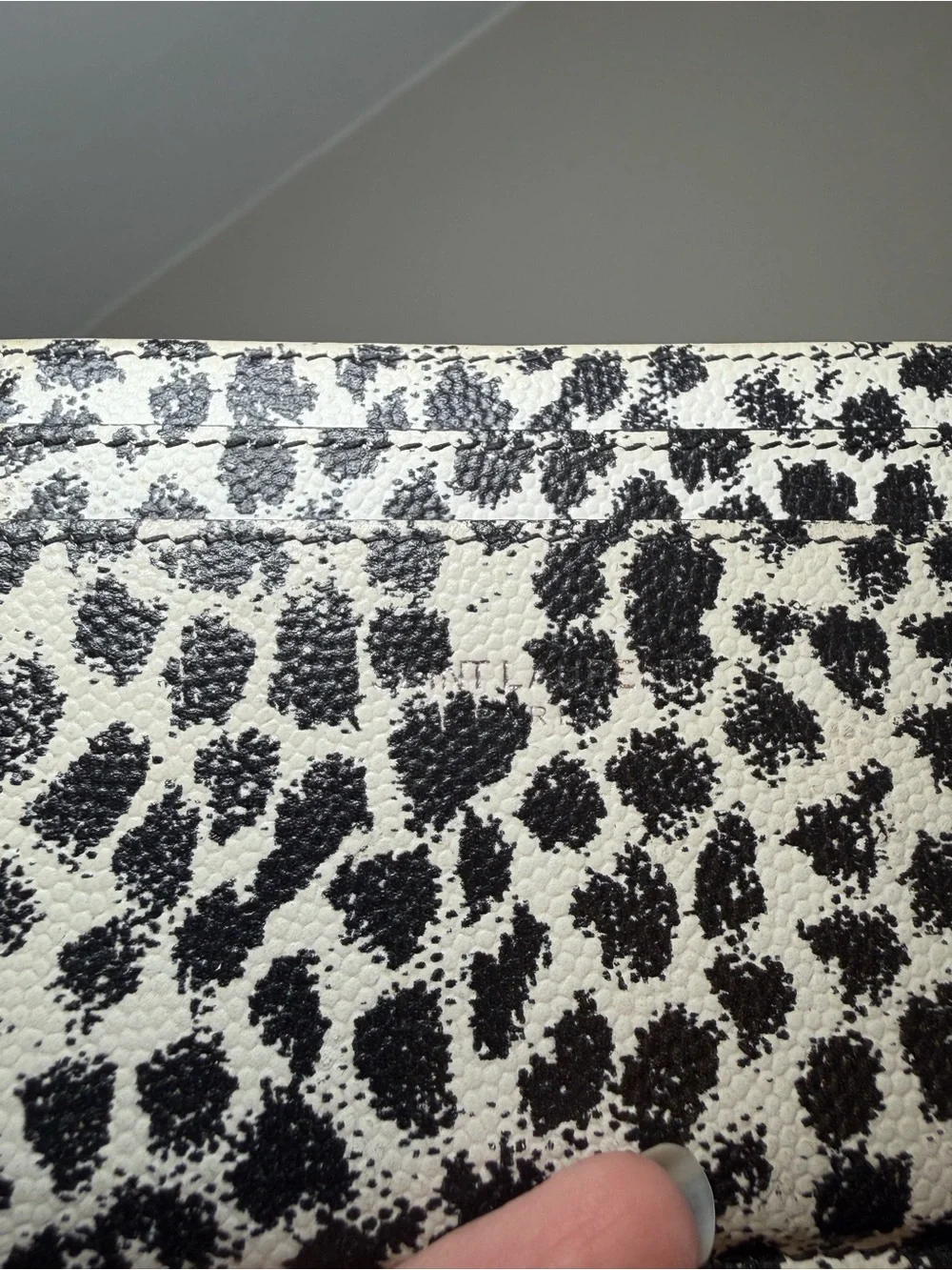 Yves Saint Laurent Leopard Print Leather Card Holder - Limited Edition 2021